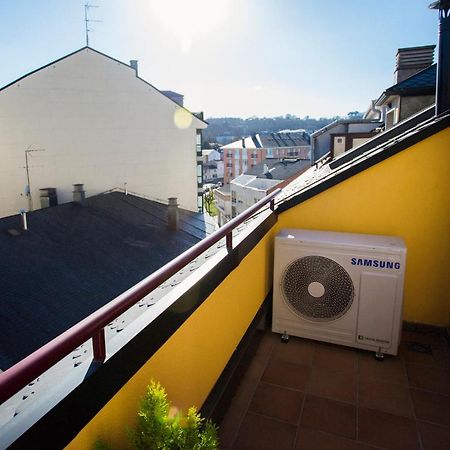 Ferienwohnung Dpcristal Atico Vistas Al Camino Sarria Exterior foto