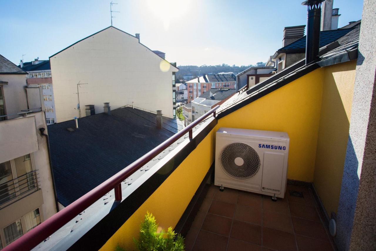 Ferienwohnung Dpcristal Atico Vistas Al Camino Sarria Exterior foto