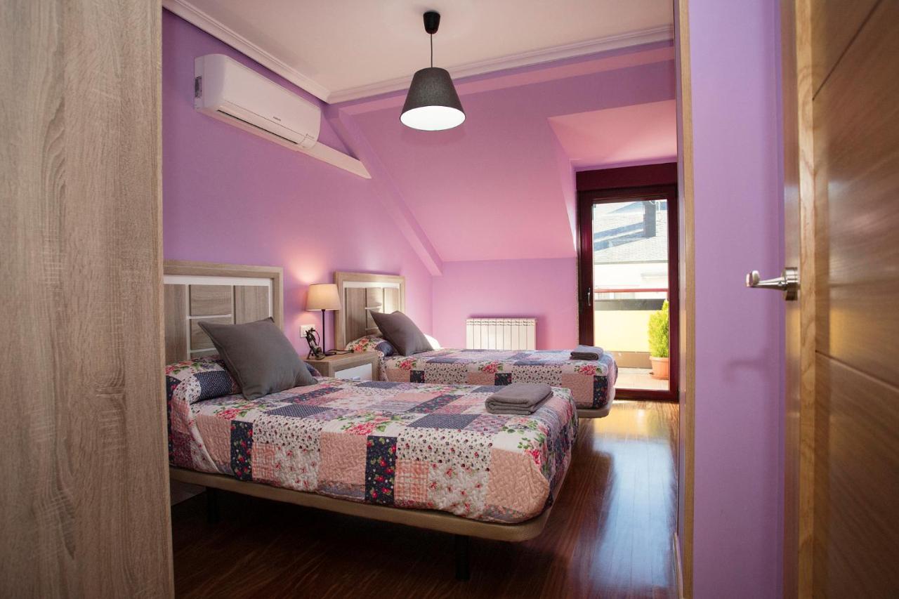 Ferienwohnung Dpcristal Atico Vistas Al Camino Sarria Exterior foto