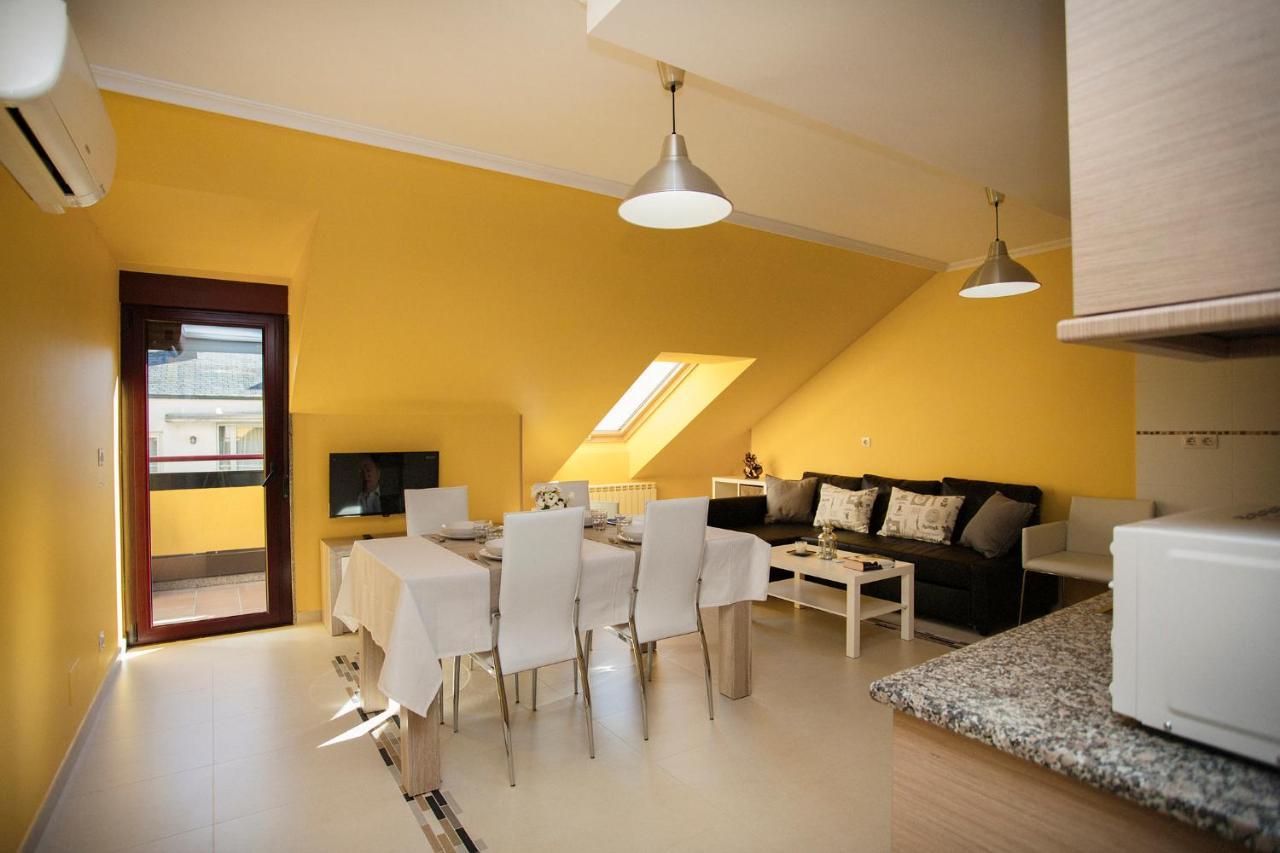 Ferienwohnung Dpcristal Atico Vistas Al Camino Sarria Exterior foto