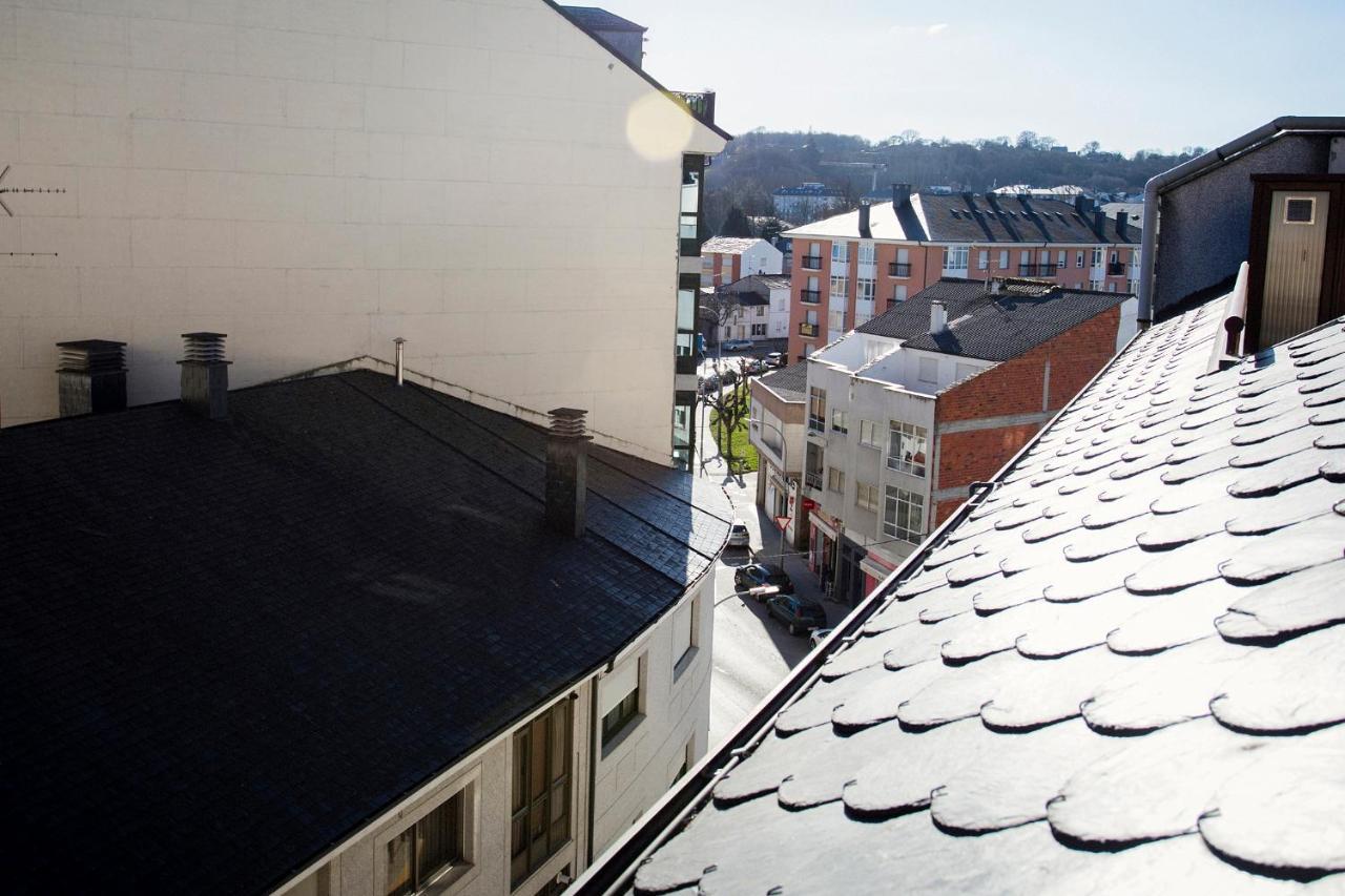 Ferienwohnung Dpcristal Atico Vistas Al Camino Sarria Exterior foto